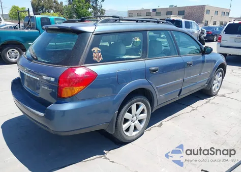 2006 Subaru Outback 2.5I from USA, damaged, VIN 4S4BP61C767354903